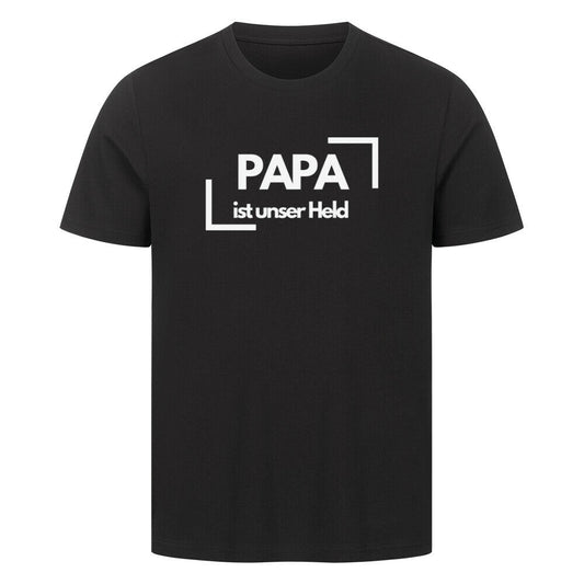 Vatertag Premium T-Shirt - Papa ist unser Held - KlamottenLaune humor motive online kaufen bestellen lustig